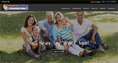 Desktop Screenshot of proaudiology.com
